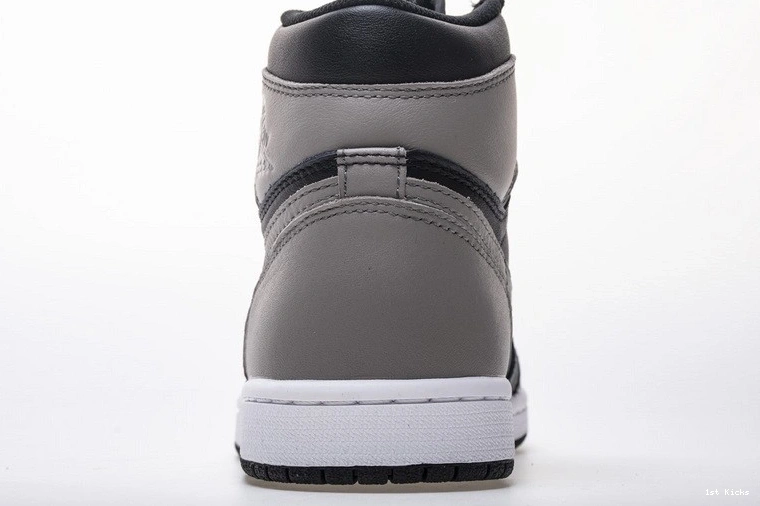 OG  1 555088-013 Retro Black Gray Air Shadow Jordan High 0313